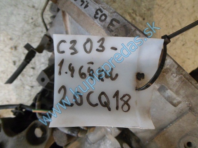 prevodovka na citroen c3 1,4i 16V, 20CQ18